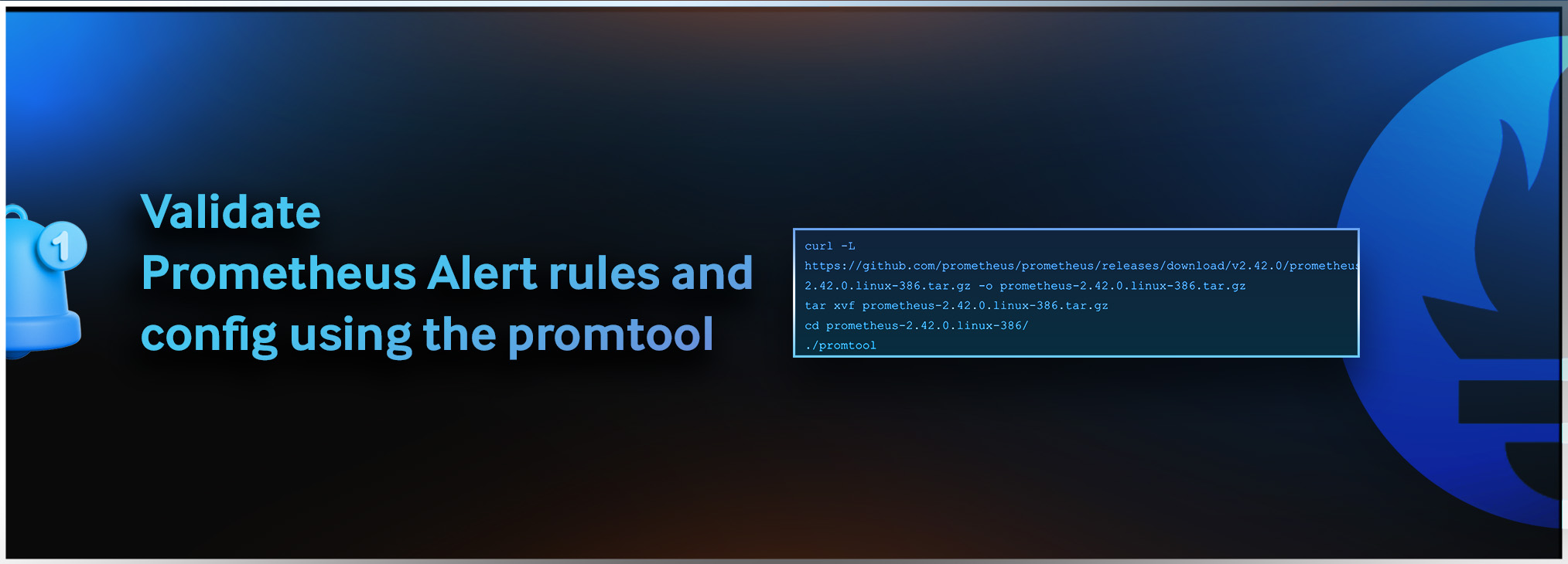 Validate Prometheus Alert rules and config using the promtool