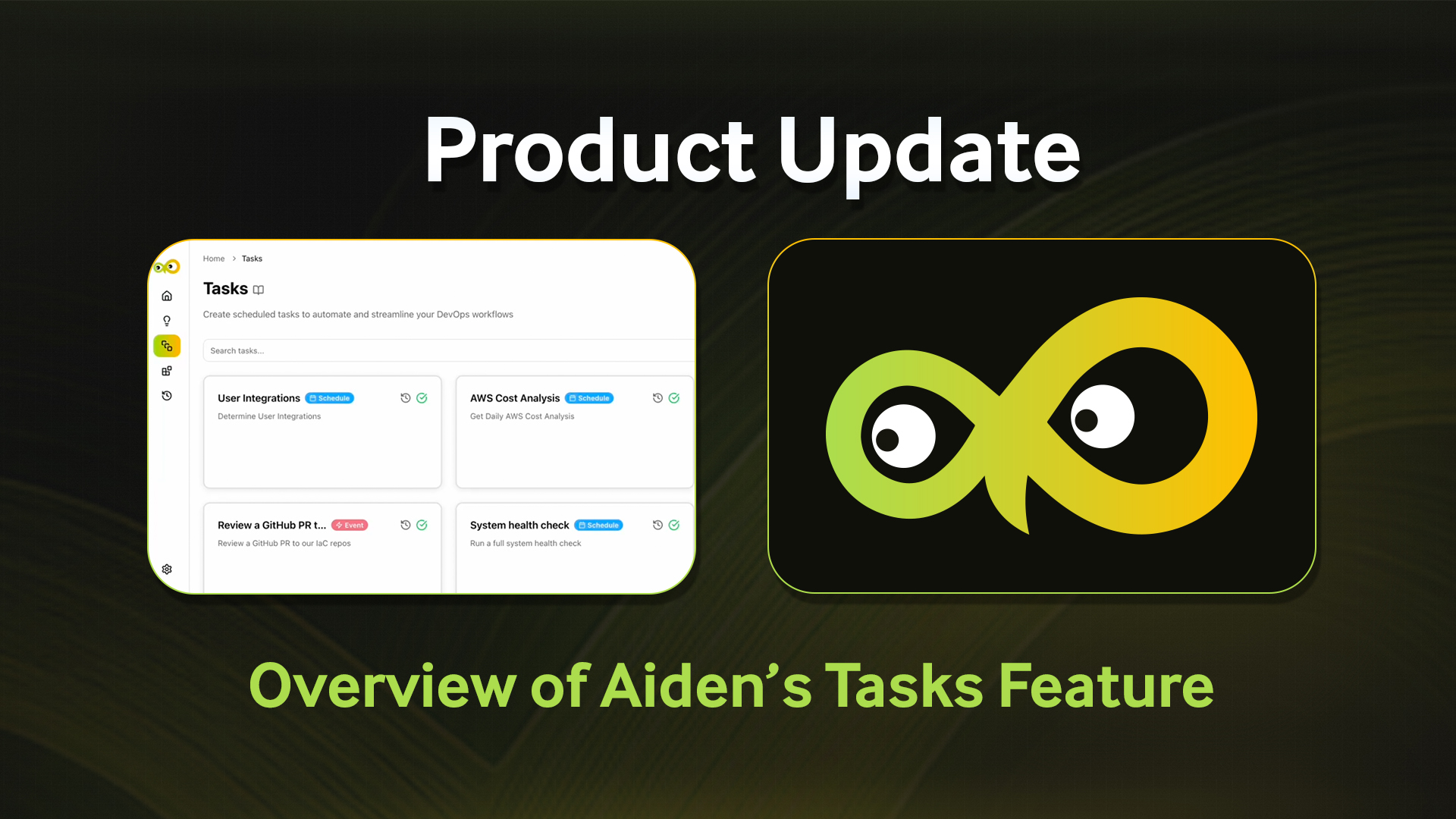 Overview of Aiden’s Tasks Feature